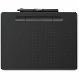 Wacom Intuos M Graphics Tablet 4K - Cable - Black - 4096 Pressure Level - Pen - PC, Mac