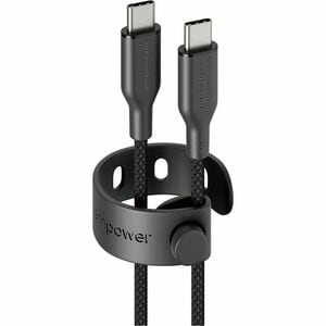 PanzerGlass empower™ by ® Racing 240W USB-C to USB-C Cable | USB 2.0 | 2M | Space Black. Product colour: Black