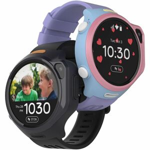 myFirst Fone R2 Smart Watch - Round - Children - G-sensor, Heart Rate Monitor, Temperature Sensor - Camera, Video Call, Vi