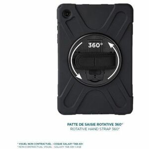 Sacoche de transport MOBILIS Durci Samsung Galaxy Tab Active5 Pro, Galaxy Tab Active4 Pro Tablette - Noir - Absorbe Les Ch