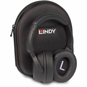 LINDY LH500XW+ Kabel/Kabellos Kopfbügel, Über das Ohr, Auf den Ohren Stereo Headset - Schwarz - Binaural - Geschlossen - 2