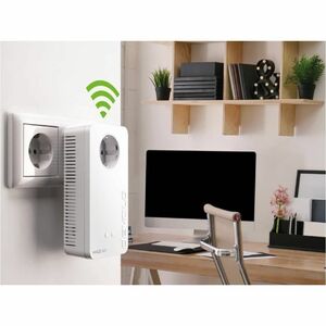 devolo Magic 2 WiFi 6 Powerline Network Adapter - 2 x Network (RJ-45) - 500 m Distance Supported - Wireless LAN - IEEE 802