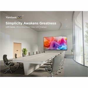 LCD Ecrans à affichages dynamiques ViewSonic LDM136G-152 3,45 m - 1920 x 1080 - Direct View LED - 600 cd/m² - 1080p, 720p 