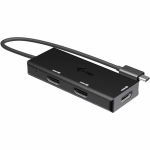 i-tec 3 Port(s) USB Type C Docking Station for Notebook, Monitor - Portable - 3 Displays Supported - 4K, 4K @ 60Hz, 2K @ 1