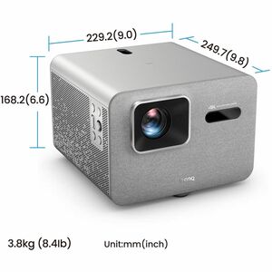 BenQ TK705STi Short Throw DLP Projector - 16:9 - Ceiling Mountable, Shelf Mountable - High Dynamic Range (HDR) - Front, Re