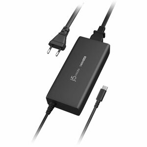 j5create JUP17140-EN 140 W Adaptador de carregador - Adaptador universal - 1 USB Tipo C - para Notebook, Tablet, Telefone,
