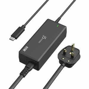 j5create JUP1265-FN 65 W Adaptador de CA - 1 Pack - Adaptador universal - 1 USB Tipo C - para PC Tablet, Smartphone, Noteb