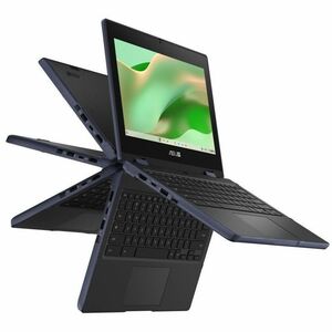 Notebook ASUS Chromebook 11.6 pulgadas HD (1360 x 768) Intel N150-Chrome OS-RAM 8GB- 64GB eMMC-Color Mineral Grey-1 año de