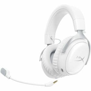HyperX Cloud III S Wireless Over-the-head, Over-the-ear Stereo Gaming Headset - White - Binaural - Circumaural - 2000 cm -