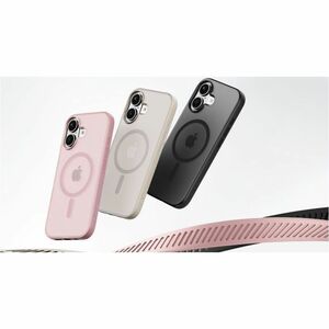 Belkin SheerForce Hülle für Apple iPhone 17 Smartphone - Schwarz - Softtouch, Translucent - Stoßfest, Kratzfest, Rutschfes