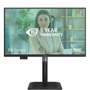 AOC 24P4U. Display diagonal: 60.5 cm (23.8"), Display resolution: 1920 x 1080 pixels, HD type: Full HD, Response time: 4 m
