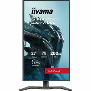Moniteur de jeu LCD iiyama G-MASTER Red Eagle GB2771QSU-B1 27" Class WQHD - 16:9 - Noir mat - 68,6 cm (27") Viewable - Fas