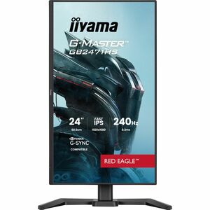 Moniteur de jeu LCD iiyama G-MASTER Red Eagle GB2471HS-B1 24" Class Full HD - 16:9 - Noir mat - 60,5 cm (23,8") Viewable -