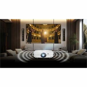 Optoma UHZ68LV-W 3D DLP-Projektor - 16:9 - Weiß - Hoher Dynamikbereich (High Dynamic Range, HDR) - 3,200,000:1 Kontrastver