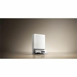 MI OV31GL Cordless Robot Vacuum Cleaner - White - 2.50 L Dust Capacity - 4 L Water Tank Capacity - Brush, Mop Pad - Carpet