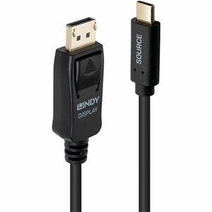 LINDY 3 m DisplayPort/USB-C Datentransferkabel - Cable for Computer, Notebook, Audio-/Video-Gerät, Display - 21,6 Gbit/s -