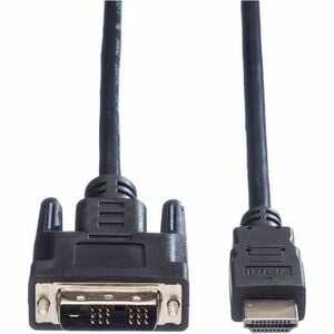 Value 3 m DVI-D/HDMI Videokabel - Cable for Ultrabook, Notebook, PC, Monitor, Projektor, TV, Videogerät, Computer, Blu-ray