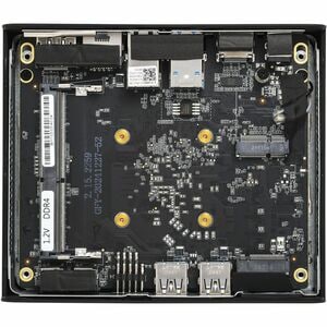 Desktop Computer Shuttle XPC nano NE1010BA - Intel Nn-Serie N100 - 8 GB - 128 GB Serial ATA SSD - Nano - Schwarz - Intel C
