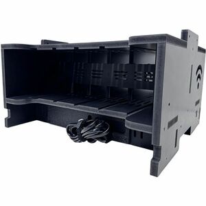 Strike Charging Cabinet - 6 Devices Supported - 29.5 cm Height x 33.7 cm Width x 29.8 cm Depth - Countertop - Polyvinyl Ch