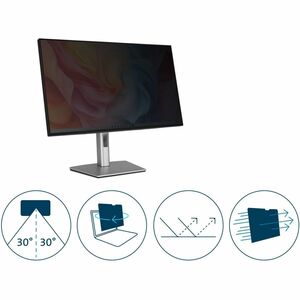 Protecteur d'Écran de Confidentialité Kensington 2H - Pour 60,5 cm (23,8") Écran large LCD, LED Moniteur - 16:9 - Réductio