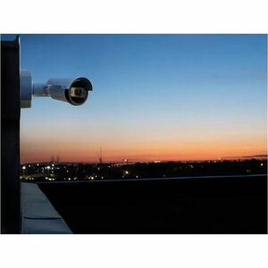 AXIS P1487-LE 5 Megapixel Indoor/Outdoor Network Camera - Colour - Bullet - White - TAA Compliant - 50 m Infrared Night Vi