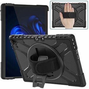 Strike Rugged Carrying Case Microsoft Surface Pro 10, Surface Pro 11, Surface Pro 9 Tablet - Dust Resistant, Dirt Resistan