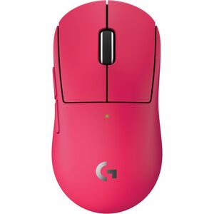 Logitech G PRO X SUPERLIGHT 2c 游戏鼠标 - 无线电频率 - USB 2.0 Type A - 5 按钮 - 5 可编程按钮 - 粉 - 1 件 - 有线/无线 - 2.40 GHz - 可充电 - 44000 d