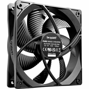 be quiet! Pure Wings 3 Cooling Fan - Multimedia System, PC - 120 mm Maximum Fan Diameter - 3 x Fan(s) - 80.02m³/h Maximum 