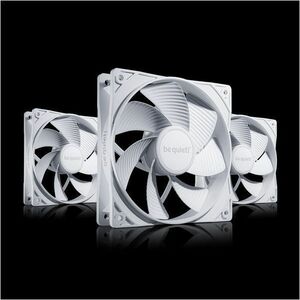 be quiet! Pure Wings 3 Cooling Fan - Multimedia System, PC - 120 mm Maximum Fan Diameter - 3 x Fan(s) - 80.02m³/h Maximum 