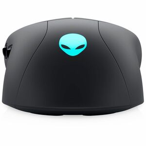 Alienware AW320M 游戏鼠标 - A 型 USB - 光学 - 6 按钮 - 6 可编程按钮 - 月之暗面深邃黑 - 电缆 - 19000 dpi - 对称
