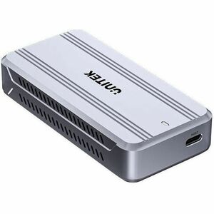 Unitek Drive Enclosure M.2, PCI Express NVMe - Thunderbolt 4, Thunderbolt 3, USB4 Host Interface - Space Gray - 1 x HDD Su