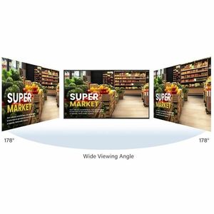 AG Neovo QM5503 1386,84 mm LCD Digital-Signage-Display - 24 Stunden/7 Tage Betrieb - Vertical-Alignment-Technologie (VA) -