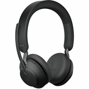 Jabra Evolve2 65 Headset - Stereo - Wireless - Bluetooth - 98.4 ft - On-ear, Over-the-head - Binaural - Circumaural - Nois