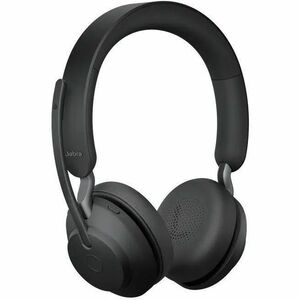 Jabra Evolve2 65 Headset - Microsoft Teams Certification - Stereo - USB Type C - Wireless - Bluetooth - 98.4 ft - 20 Hz to