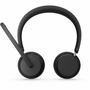 Cuffie Lenovo 6550 Wireless Over-the-head Stereo - Nero - Microsoft Teams Certification - Binaural - Circumaurale - 3000 c