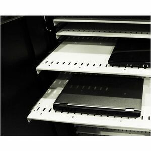 LEBA NoteCart Ladeschrank - Bildschirmgröße: Bis zu 17 Zoll (43,18 cm) - 300 kg TragfähigkeitDisplay Type Supported: - 12 