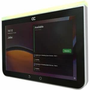 AudioCodes Rx-Panel Room Scheduling Touch Screen