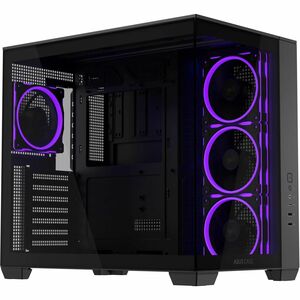 ASUS A32 PLUS Black ATX case offers support for 360mm radiators and 420mm graphics cards with Black or White color options