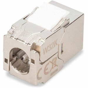 Digitus Network Connector - 12 Piece - 1x RJ-45 Keystone - Female - Shielding