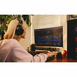 JBL Quantum 950 Gaming Headset - Stereo - Wired/Wireless - Bluetooth - 32 Ohm - 20 Hz to 40 kHz - On-ear, Over-the-head, O