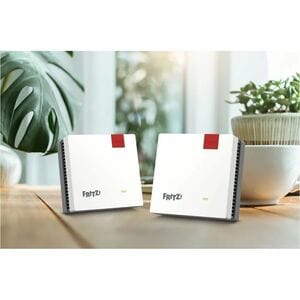 FRITZ! Dualband Wi-Fi 7 IEEE 802.11 a/b/g/n/ac/ax/be 3,52 Gbit/s Drahtloser Range-Extender - Ja - 2,40 GHz, 5 GHz - 1 x Ne