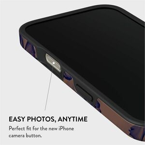 BURGA Case for Apple iPhone 16 Pro Smartphone - Velvet Night design - Fade Resistant, Scratch Resistant, Shock Absorbing, 