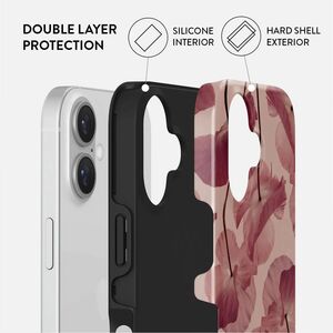 BURGA Case for Apple iPhone 16 Smartphone - Tender Kiss - Scratch Resistant, Shock Absorbing, Drop Resistant, Fade Resista