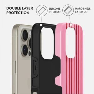 BURGA Case for Apple iPhone 16 Pro Smartphone - Favorite Bikini - Pink, Magenta - Scratch Resistant, Shock Absorbing, Drop