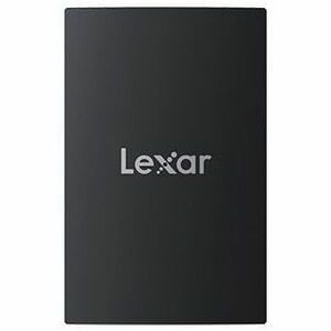 Lexar SL500 1 TB 便携式 固态硬盘 - 外置 - 黑 - 相机, 平板, 计算机, iPhone, 游戏控制台 设备支持 - C型 USB - 256-bit AES 加密标准