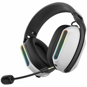 Audífonos Gamer Diadema Alambrica, Gaming Headset Gamer, Con Microfono Desmontable, Iluminación RGB, Usb Con Cable Trenzad