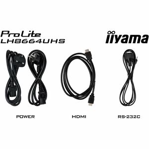 iiyama ProLite LH8664UHS-B3AG 2174,24 mm LCD Digital-Signage-Display - 24 Stunden/7 Tage Betrieb - IPS-Technologie (In-Pla