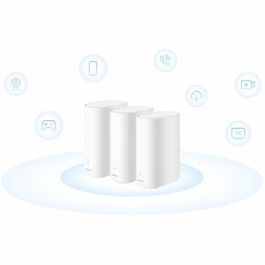 Huawei Mesh 3+ Wi-Fi 6 IEEE 802.11k/r/v/ax Ethernet Wireless Router - Dual Band - 2.40 GHz ISM Band - 5 GHz UNII Band - 4 