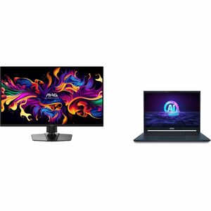 MSI MAG 322UP QD-OLED E16 32-Inch 4K UHD Gaming Monitor 3840x2160 Quantum Dot OLED Panel 165Hz 0.03ms DisplayHDR TRUE Blac