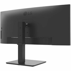 LG Ultrawide 34BA75QE-B 34" Class UWQHD Curved Screen LCD Monitor - 21:9 - 34" Viewable - In-plane Switching (IPS) Technol